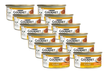 Purina Gourmet Gold Sauce Delight s kuracím mäsom 12x85g