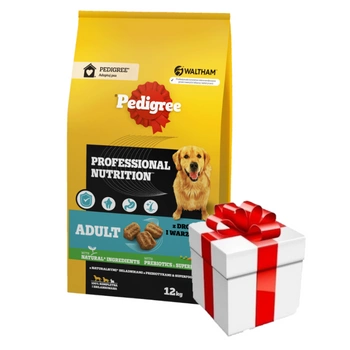 PEDIGREE® Adult Professional Nutrition 12kg s hydinou a zeleninou + PREKVAPENIE PRE VÁŠHO PSA
