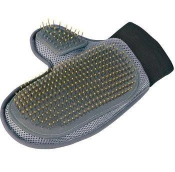 Trixie Grooming rukavice s drôtenými zubami s guličkami