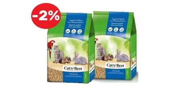 Cat's Best Universal 2x20l / 11kg - 2%