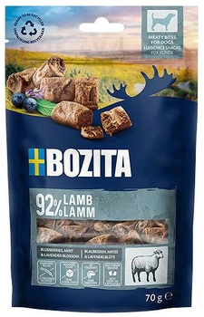 BOZITA Meaty Bites jahňacie mäso pochúťka pre psov 70 g