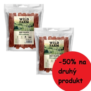 Hovädzí filet WILD FARM 2x500g psia maškrta