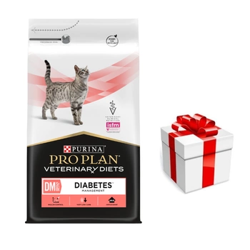PRO PLAN Veterinary Diets DM St/Ox Diabetes Management Suché krmivo pre mačky 5kg + PREKVAPENIE PRE MAČKU