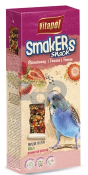 VITAPOL ""Smakers"" pre vlnité papagáje jahoda 2ks.