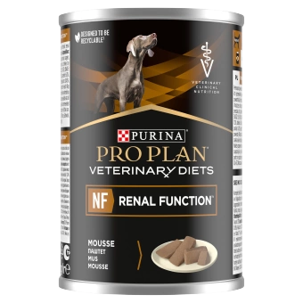 PRO PLAN Veterinary Diets NF Renal Function Mokré krmivo pre psov Mousse 400g