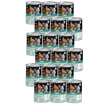 PetRepublic kúsky v omáčke s treskou 18x400g pre mačky
