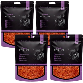 FITMIN DOG&CAT TREAT DUCK jerky 4x70g