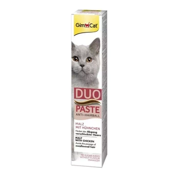 GIMBORN Gim Cat Paste Anti-Hairball Duo slad s kuracím mäsom 50g