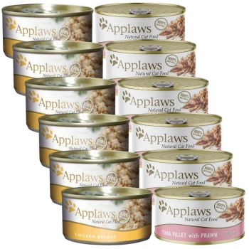 Applaws Cat Mix Flavors 12x70g TIN