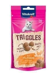 Vitakraft TRIGGLES morčacia pochúťka pre mačky 12x40g