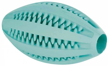 TRIXIE Denta Fun lopta na rugby 11 cm