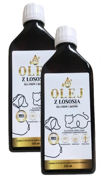 LAB V Lososový olej obohatený o vitamíny 2x250ml