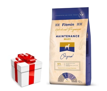FITMIN Maxi Maintenance 12kg + prekvapenie pre vášho psa ZDARMA
