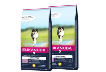 EUKANUBA Puppy Chicken L/XL Grain Free 2x12kg