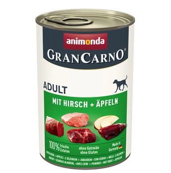 ANIMONDA GranCarno Adult Dog príchuť: jeleň a jablko 400g