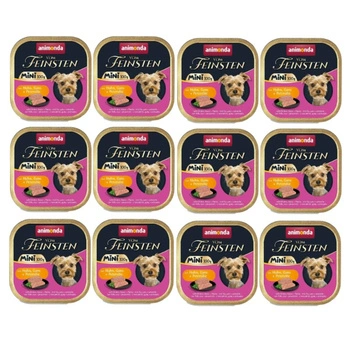 ANIMONDA Vom Feinsten mini dospelá kura/hus/petržlen 12x100g