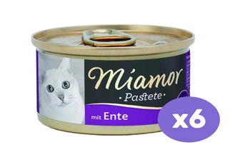 Miamor Pastete duck 6x85g plechovka