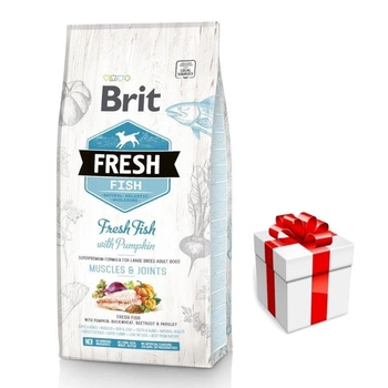 Brit Fresh Fish & Pumpkin Adult Large Muscles & Joints 12kg + PREKVAPENIE PRE VÁŠHO PSA