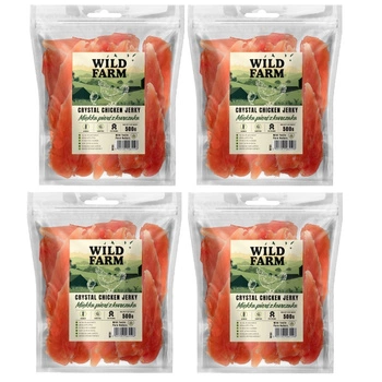 WILD FARM Mäkké kuracie prsia 4x500g Psí maškrta