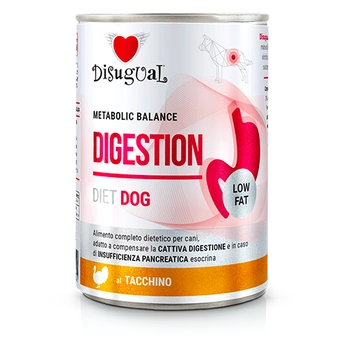 Disugual Veterinárne mokré krmivo pre psov DIGESTION Morka (dospelá) 400g