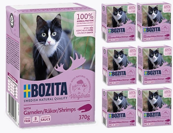 BOZITA Cat Shrimps 6x370g