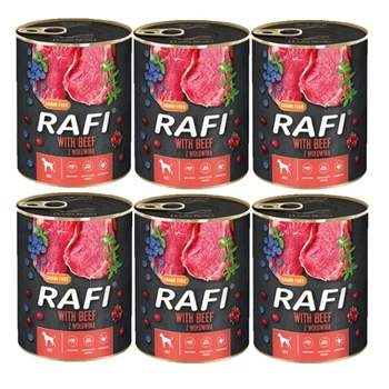 DOLINA NOTECI Rafi s hovězím masem 6x800g