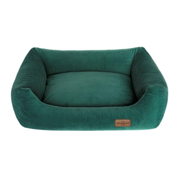 RECOBED Welurove pohovka zelená M 80x65cm