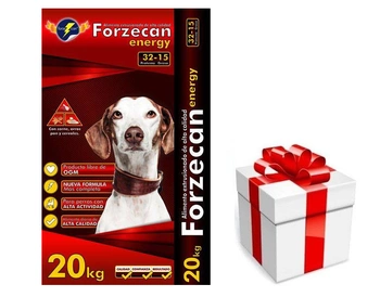 Forzecan Energy 51% mäsa bez GMO 20kg + prekvapenie pre vášho psa ZDARMA!