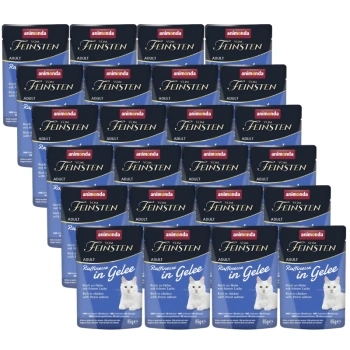 ANIMONDA Vom Feinsten Raffinesse kura s lososom v želé 24x85g