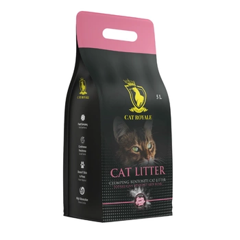 Cat Royale Baby Powder bentonitová drť 5l