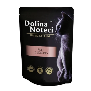 Dolina Noteci Premium filety z lososa pre mačky 85g