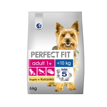 PERFECT FIT (Adult 1+) 6kg suché krmivo bohaté na kuracie mäso pre psy malých plemien