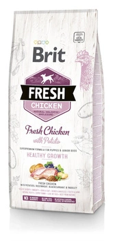 Brit Fresh Chicken & Potato Puppy Healthy Growth 12kg