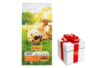 PURINA Friskies Balance 15kg + prekvapenie pre vášho psa ZDARMA