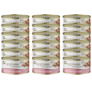 Applaws Cat tuniak s krevetami 24x70g