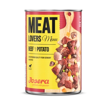 JOSERA Meatlovers Menu Hovädzie mäso so zemiakmi 400g