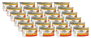 Purina Gourmet Gold Sauce Delight s hovädzím mäsom 24x85g