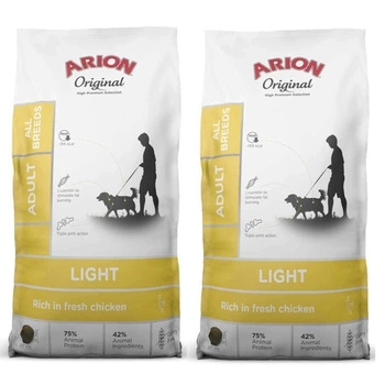 ARION Original Light Adult All Breeds 2x12kg