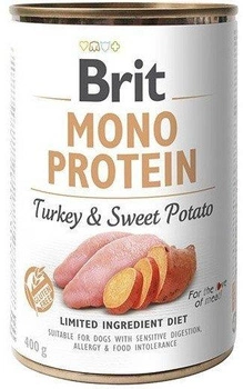 Brit Mono Protein Turkey & Sweet Potato 400 g