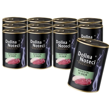 Dolina Noteci Premium pre mačky bohaté na hus 12x400g