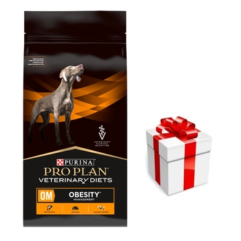 PRO PLAN Veterinary Diets Canine OM Obesity Management krmivo pre psov 12kg + PREKVAPENIE PRE VÁŠHO PSA