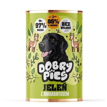 Dobry Pies Jeleň s amarantom 400 g