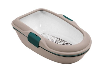 ZOLUX FURBA toaleta so sitkom 39x59x22 cm farba hnedozelená