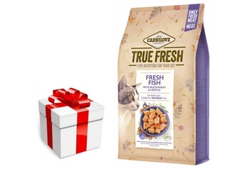 CARNILOVE True Fresh Cat Fish 4,8kg + prekvapenie pre mačku GRATIS