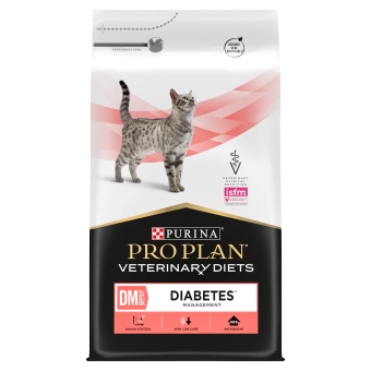 PRO PLAN Veterinary Diets DM St/Ox Diabetes Management Suché krmivo pre mačky 5kg
