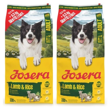 JOSERA Adult Lamb & Rice 2x(12,5+2,5 kg)