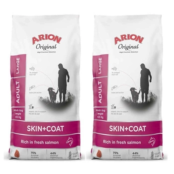 ARION Original Skin & Coat Adult Salmon and Rice Large Breed 2x12kg