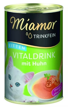 Miamor VitalDrink Kitten s kuracím mäsom 6x135ml