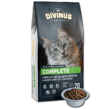 Divinus Cat Complete pre dospelé mačky 20 kg