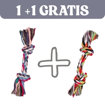 1+1 GRATIS! NUXIE® Bavlnená šnúra, uzol, 23 cm